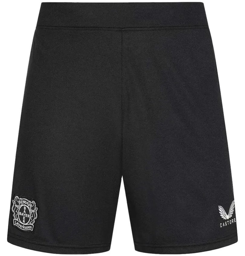 Calção I Bayer Leverkusen 2024 2025 Castore oficial 